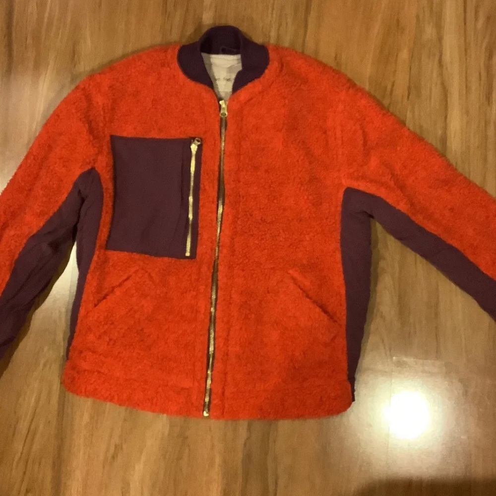 Womens free people Teddy jacket XS